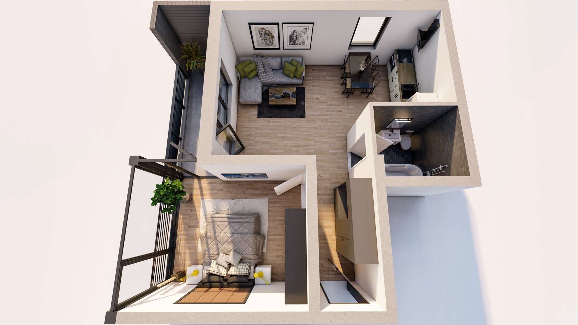 Bloc C1 | Apartamentul E2