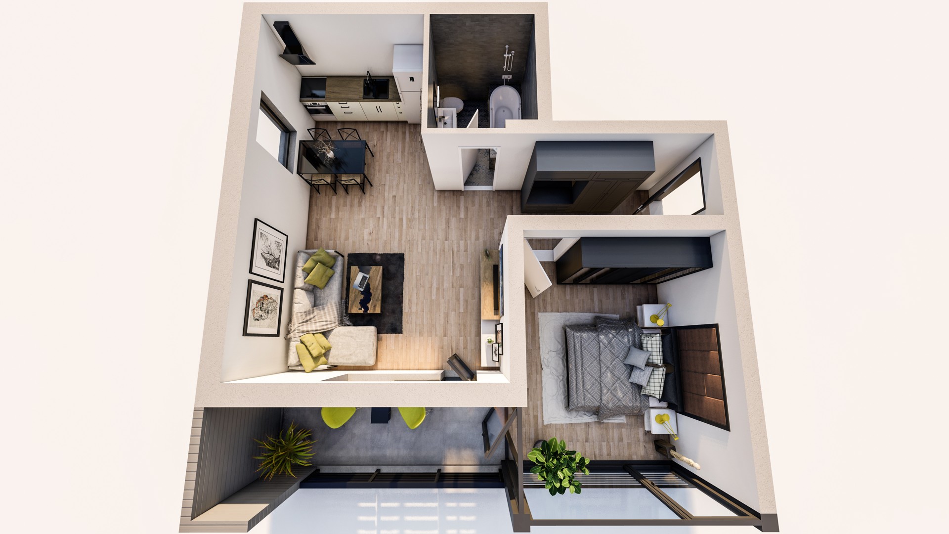 Bloc C1 | Apartamentul E3