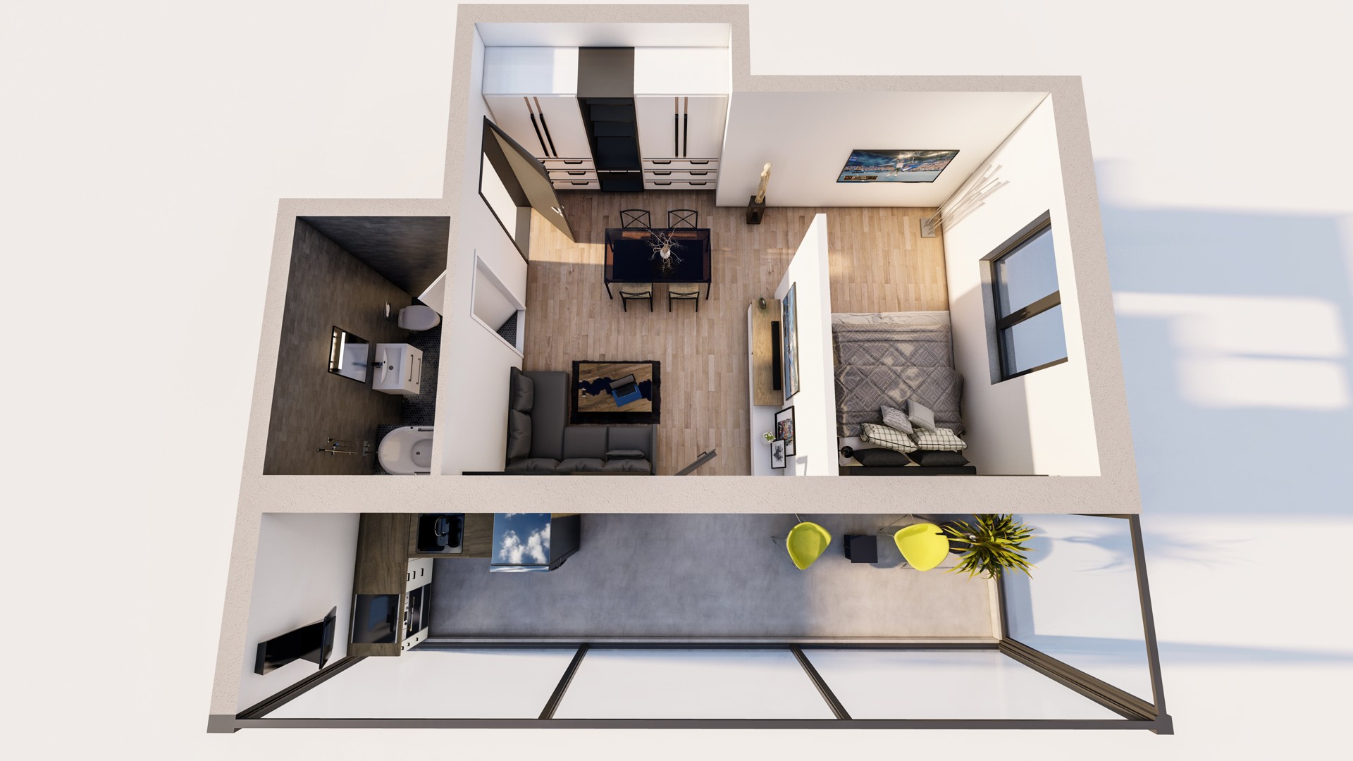 Bloc C1 | Apartamentul E4