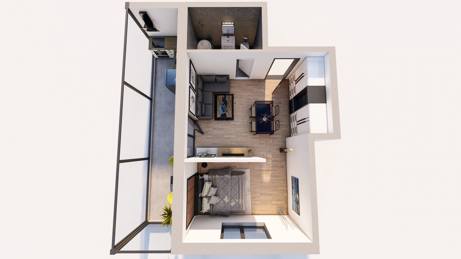 Bloc C1 | Apartamentul E4