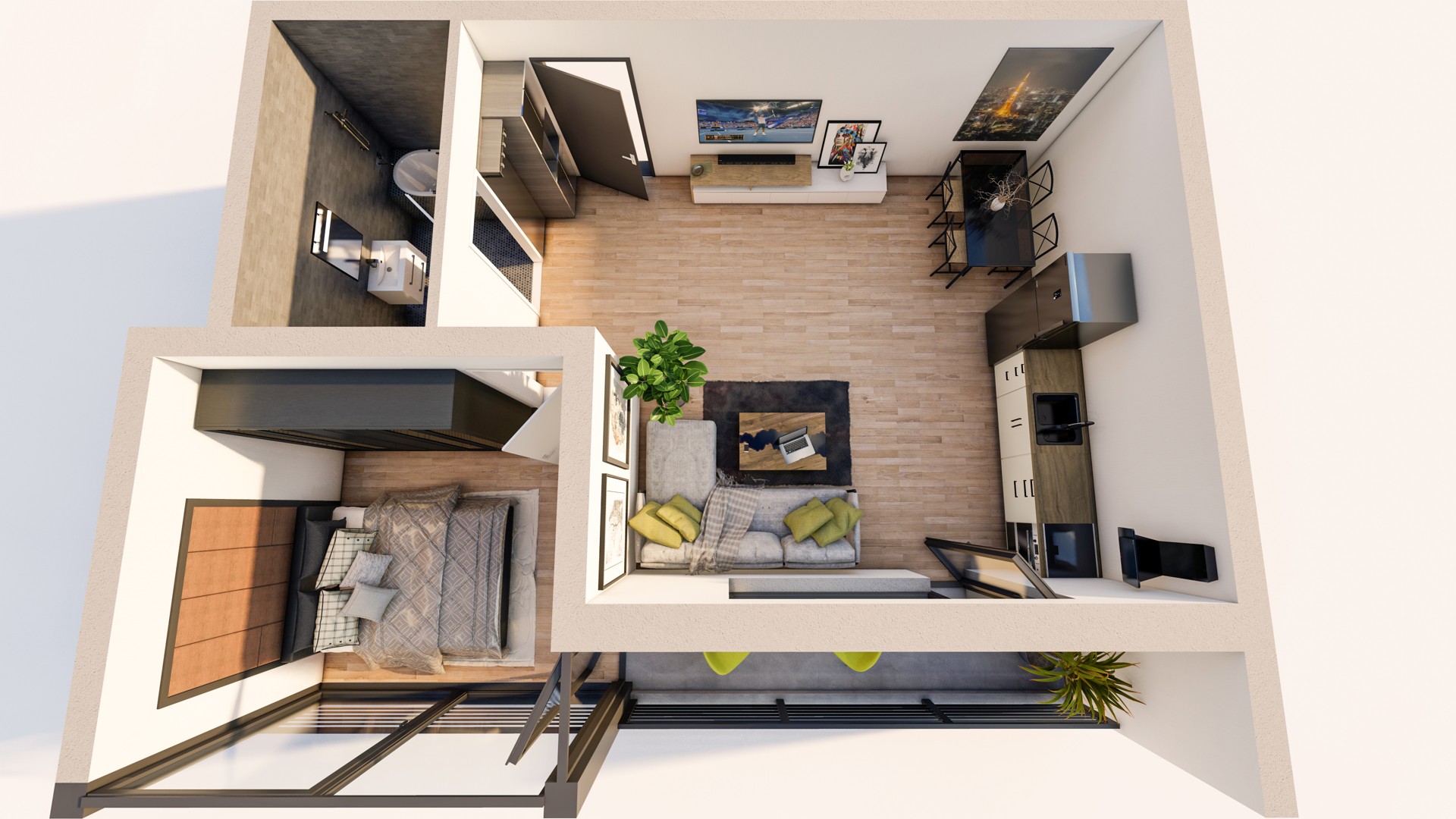 Bloc C1 | Apartamentul E5