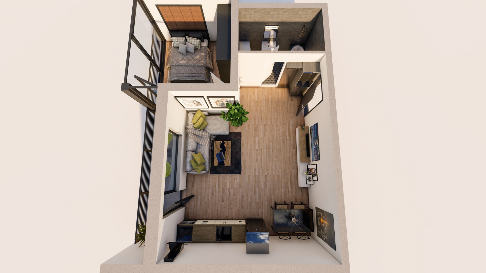 Bloc C1 | Apartamentul E5