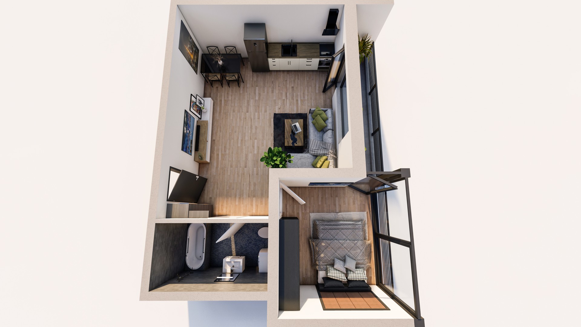 Bloc C1 | Apartamentul E5