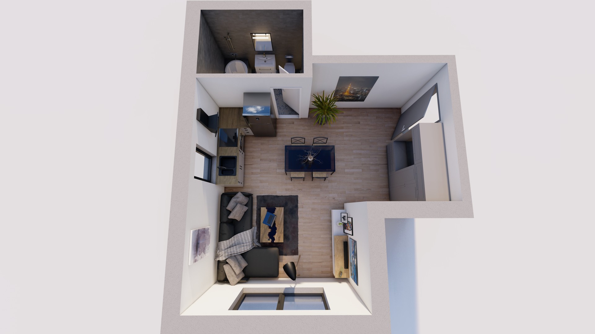 Bloc C1 | Apartamentul S4