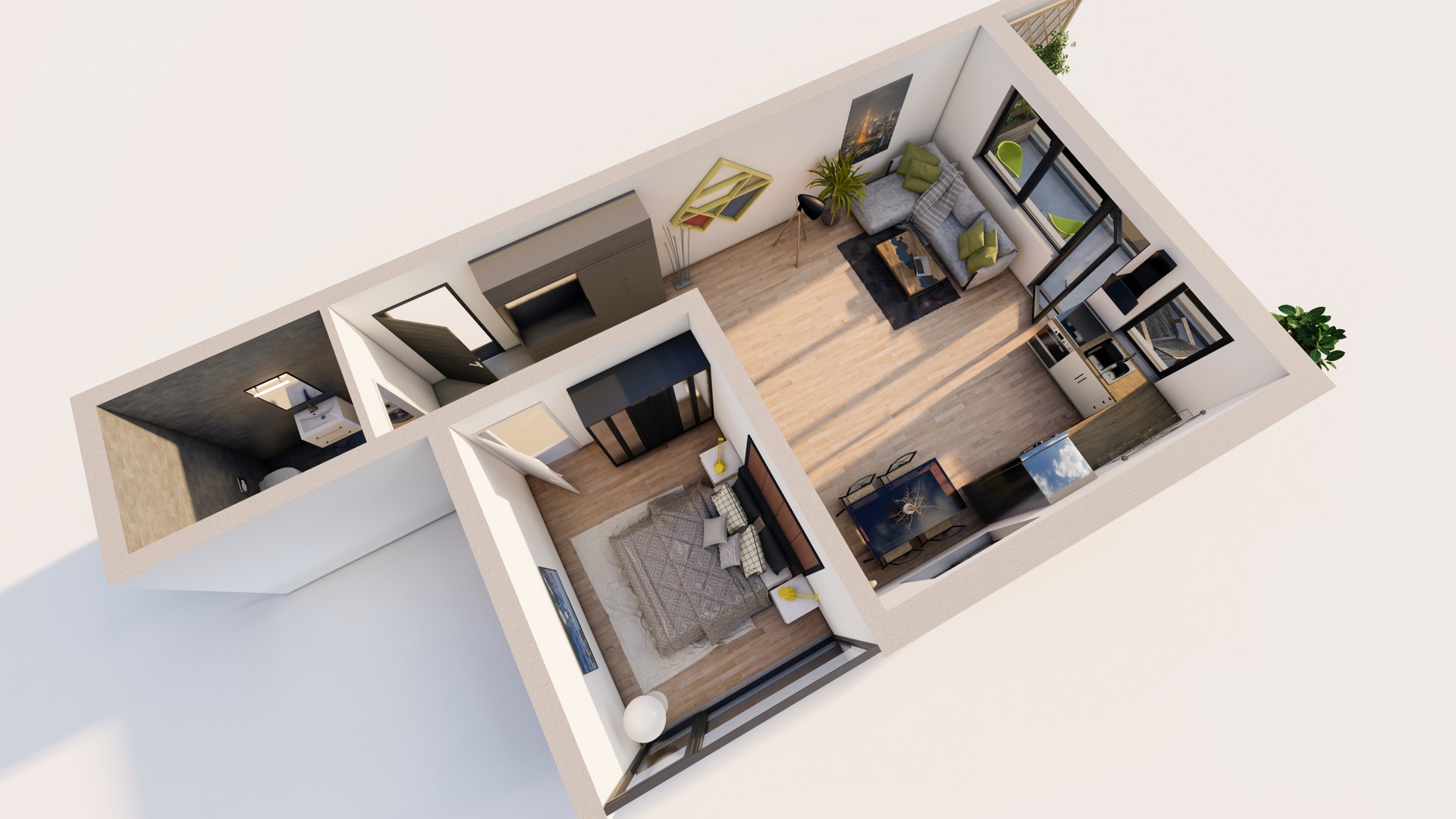 Bloc C2 | Apartamentul E1