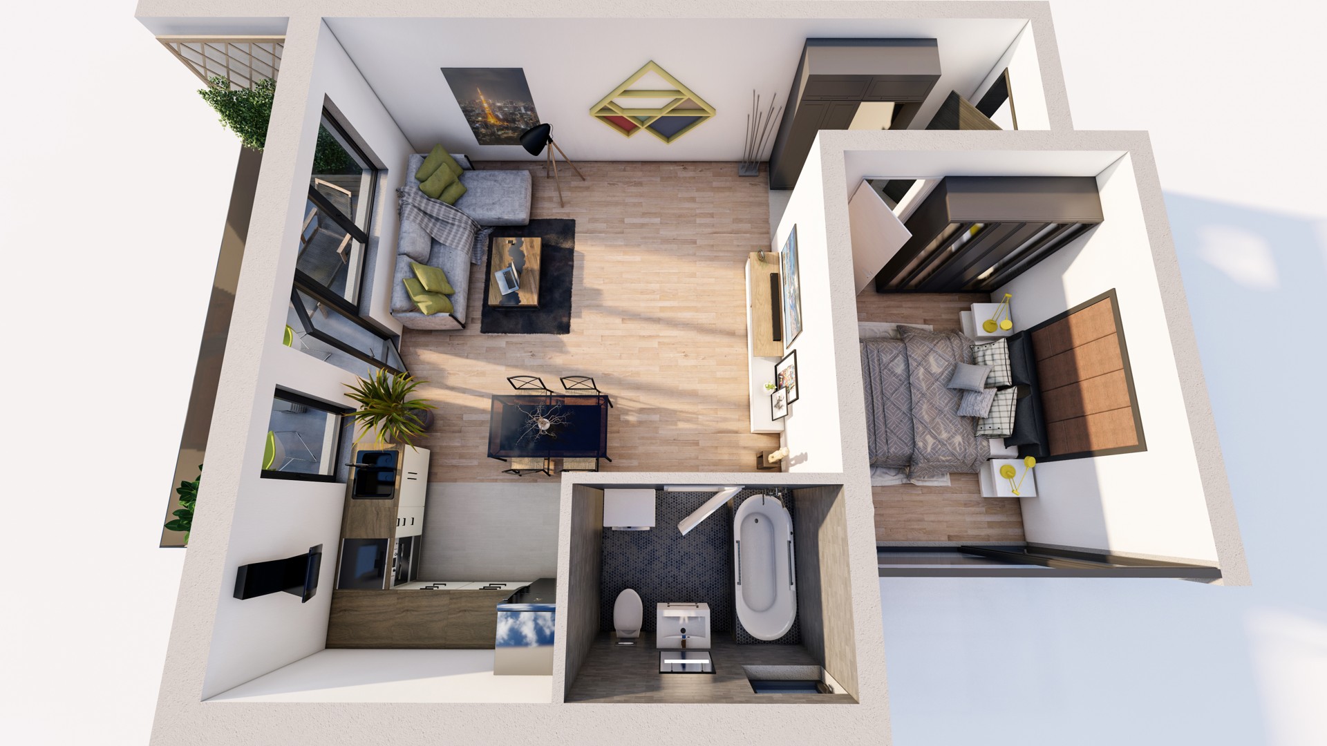 Bloc C2 | Apartamentul E2