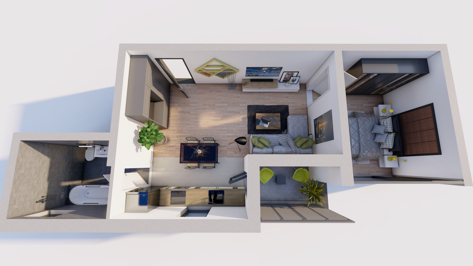 Bloc C2 | Apartamentul E3