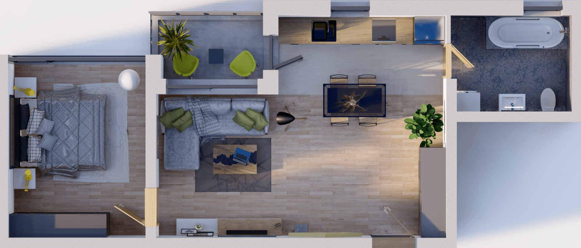 Bloc C2 | Apartamentul E3