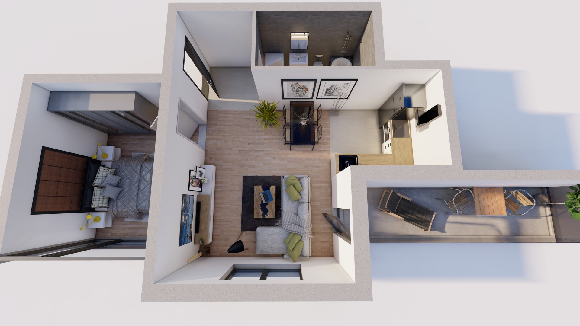 Bloc C2 | Apartamentul E5