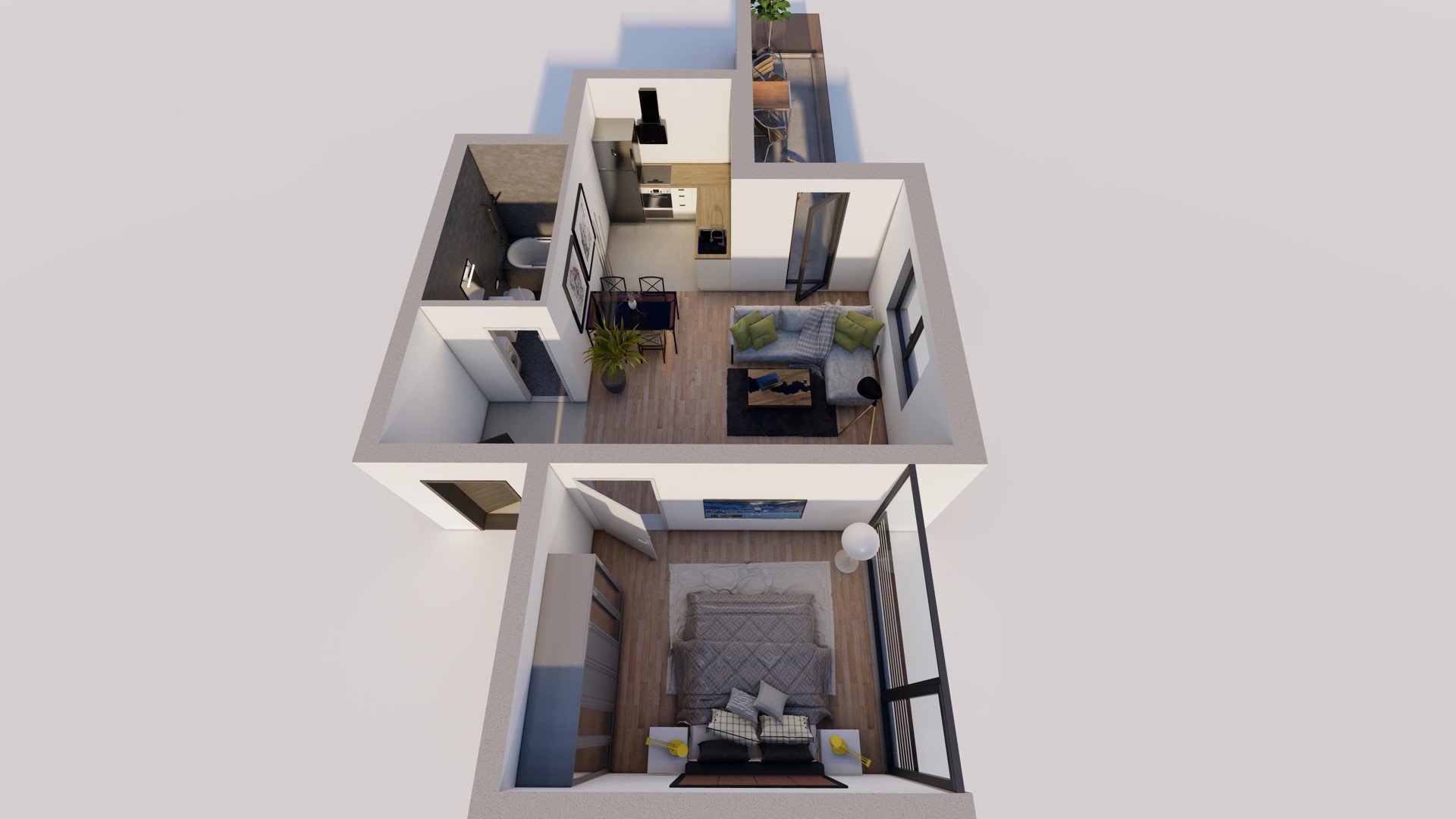 Bloc C2 | Apartamentul E5