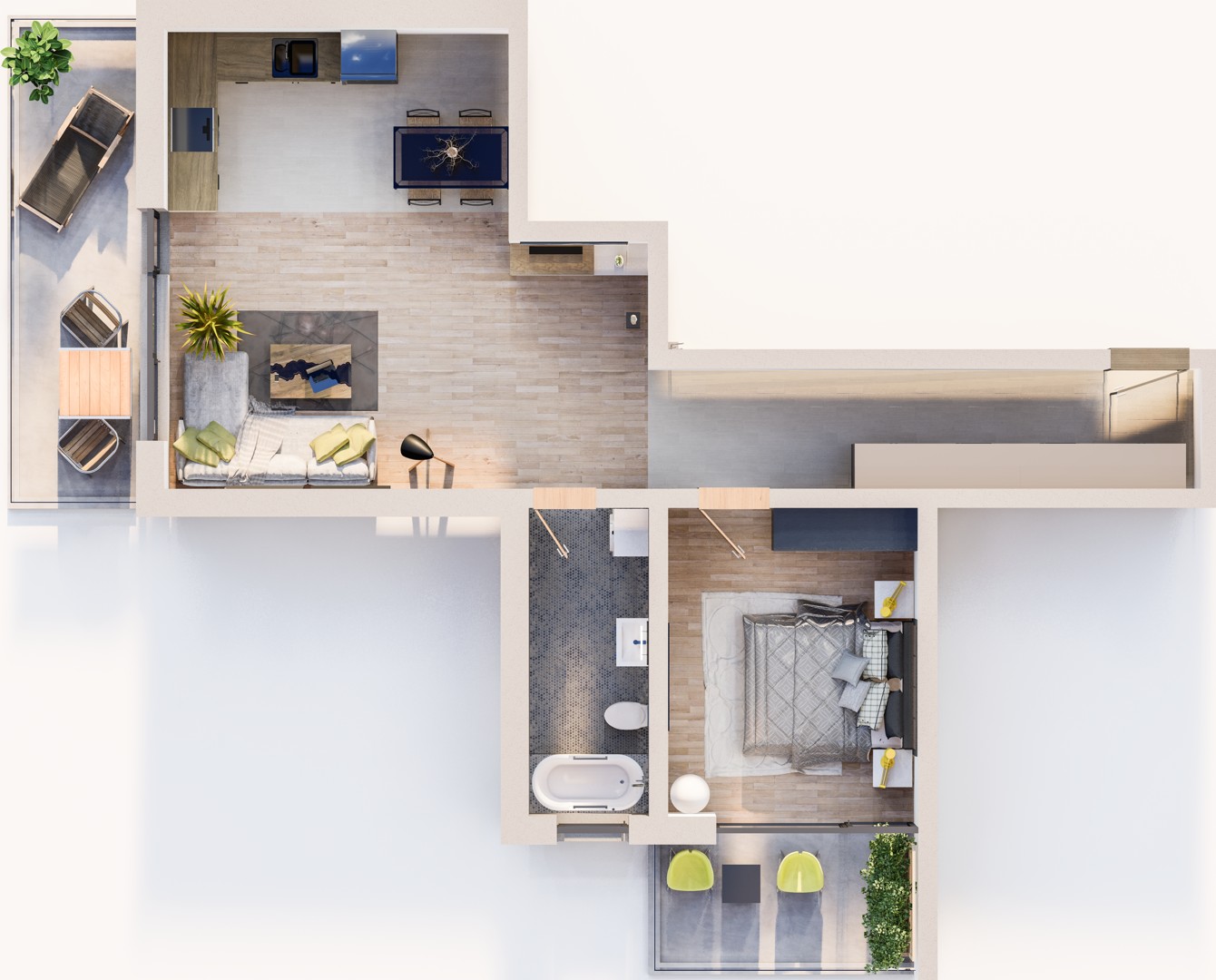 Bloc C2 | Apartamentul E6