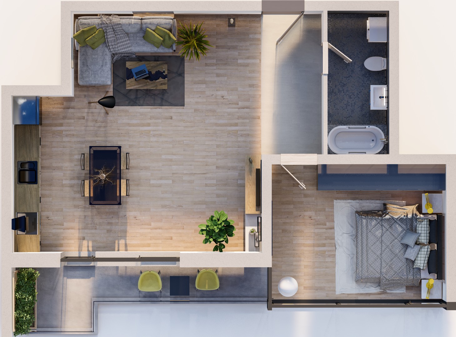 Bloc C2 | Apartamentul E8