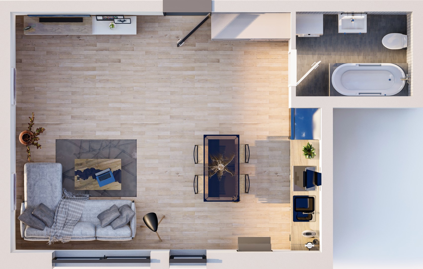 Bloc C2 | Apartamentul S1