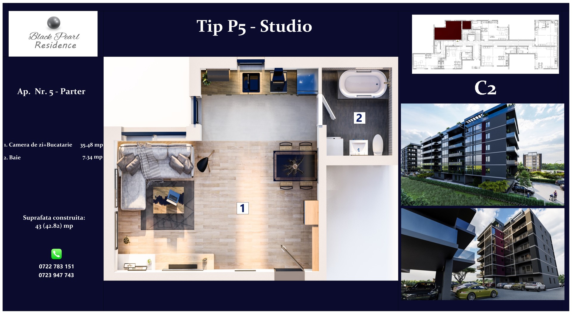 Bloc C2 | Apartamentul S5