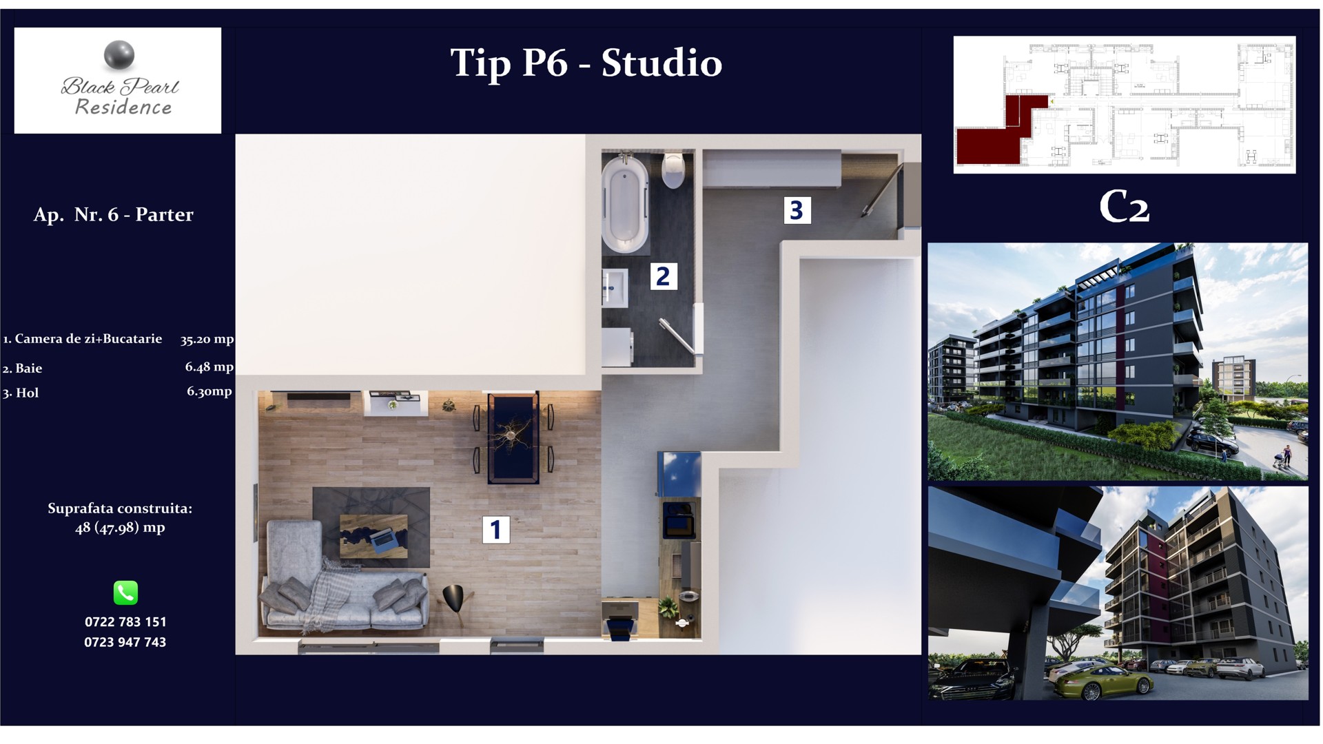 Bloc C2 | Apartamentul S6